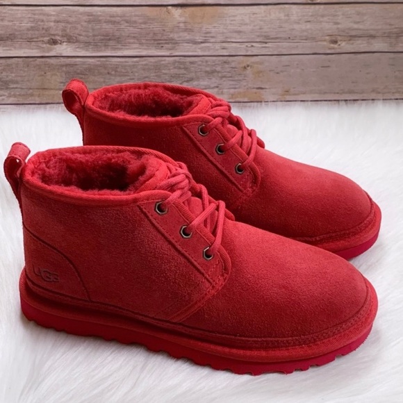 🔥♥️ UGG ✖️ Neumel Boots In Ribbon Red- NIB - Picture 3 of 7